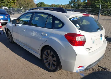 2013 Subaru Impreza 2.0I Sport Premium z USA, uszkodzony, nr VIN JF1GPAL63D2804308